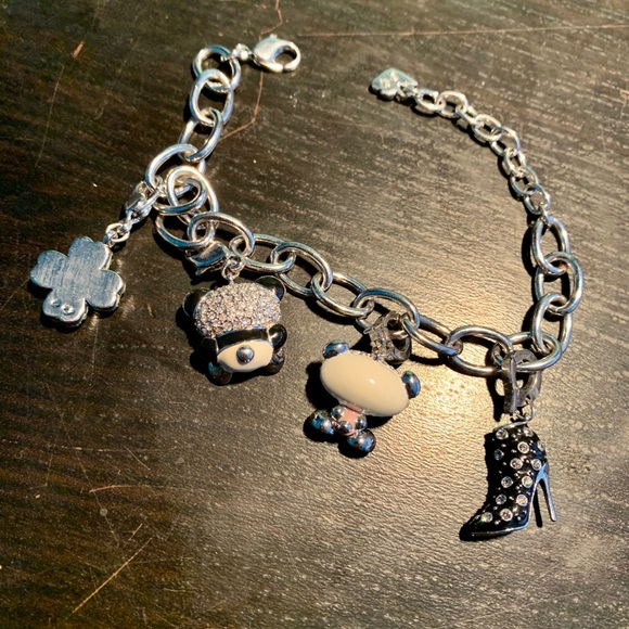 Swarovski crystal charm bracelet - Picture 4 of 4